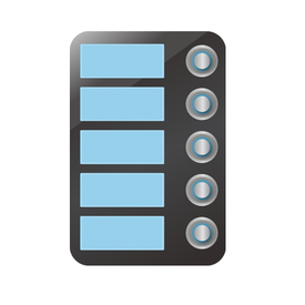 mod-prime-5b-knappmodul-till-easy-call-7-serien - Bilder/2019/Modul GSM/5 Button GSM Module.png