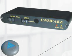UniWake - Larm för hörselskadade med vibrator.