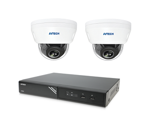 Startpaket 5 Megapixel - 2 x 5.0 MP dome kameror