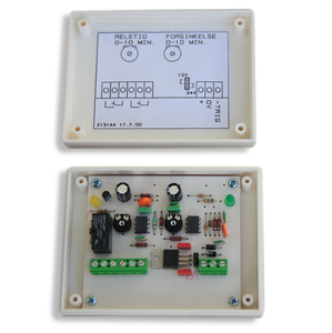 2131/A4 - Tidsrelä med fördröjning, minus styrt, 0-10 min.