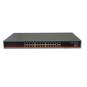 SW-124 - PoE switch - 24 PoE portar, 500W 