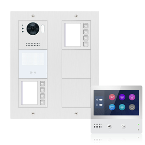 IP-Porttelefon 8 Lägenheter - Porttelefon, Monitorer, Switch