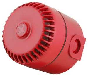 ROSHNI - Röd Siren, 9-28V / 20mA, 2-toner (102 dB)