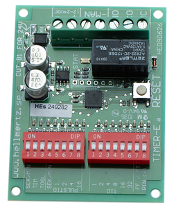 HE-5312 - Timerkort-e, Fördröjt frånslag/tillslag 10-30VDC